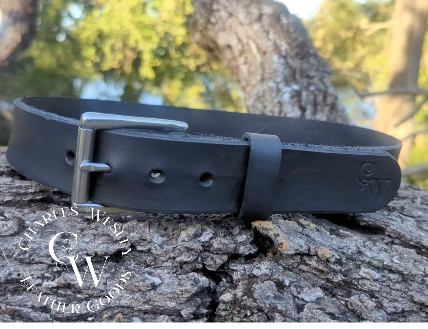 Men's Basic Black Belt