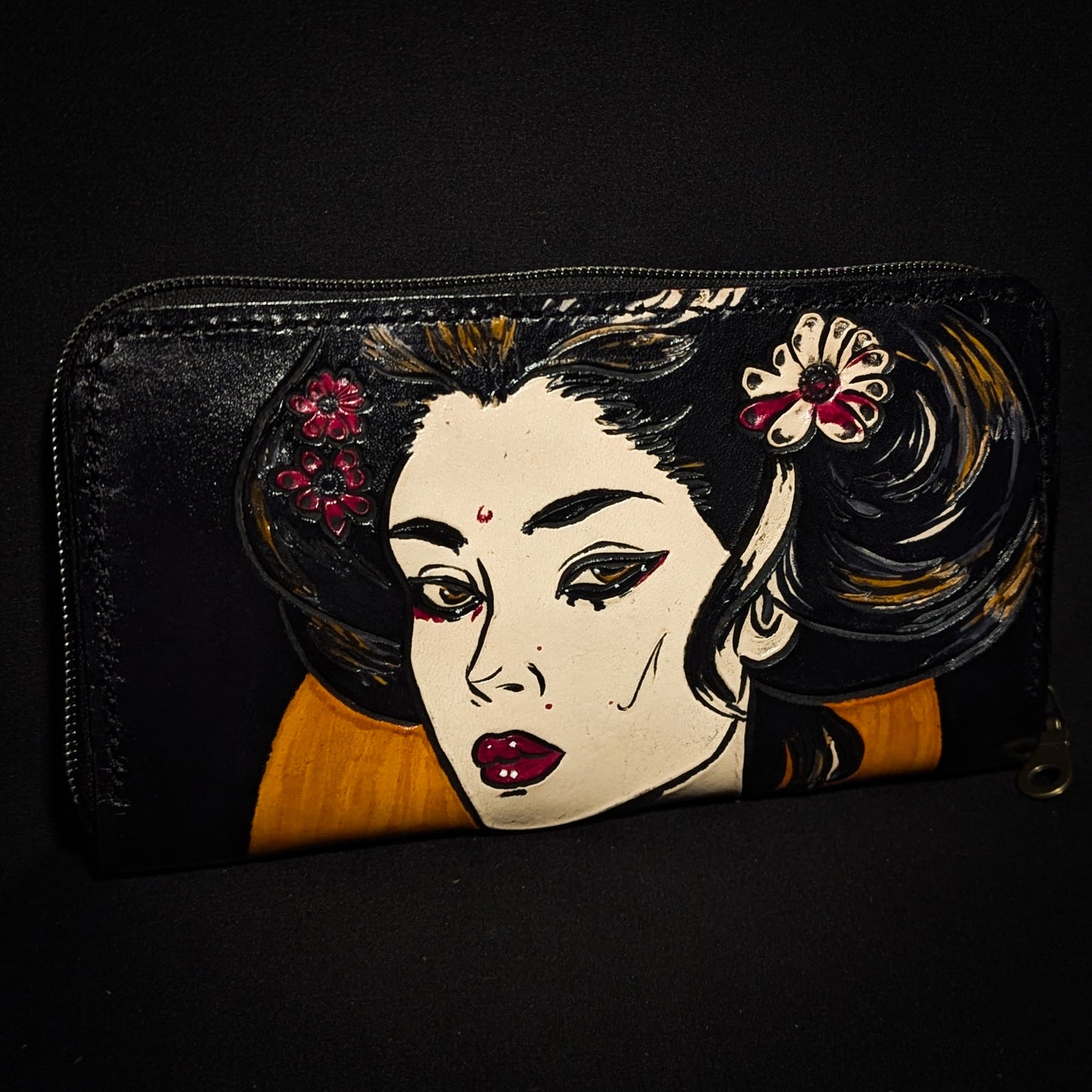 One-of-a-Kind Hand-Made Geisha Wallet